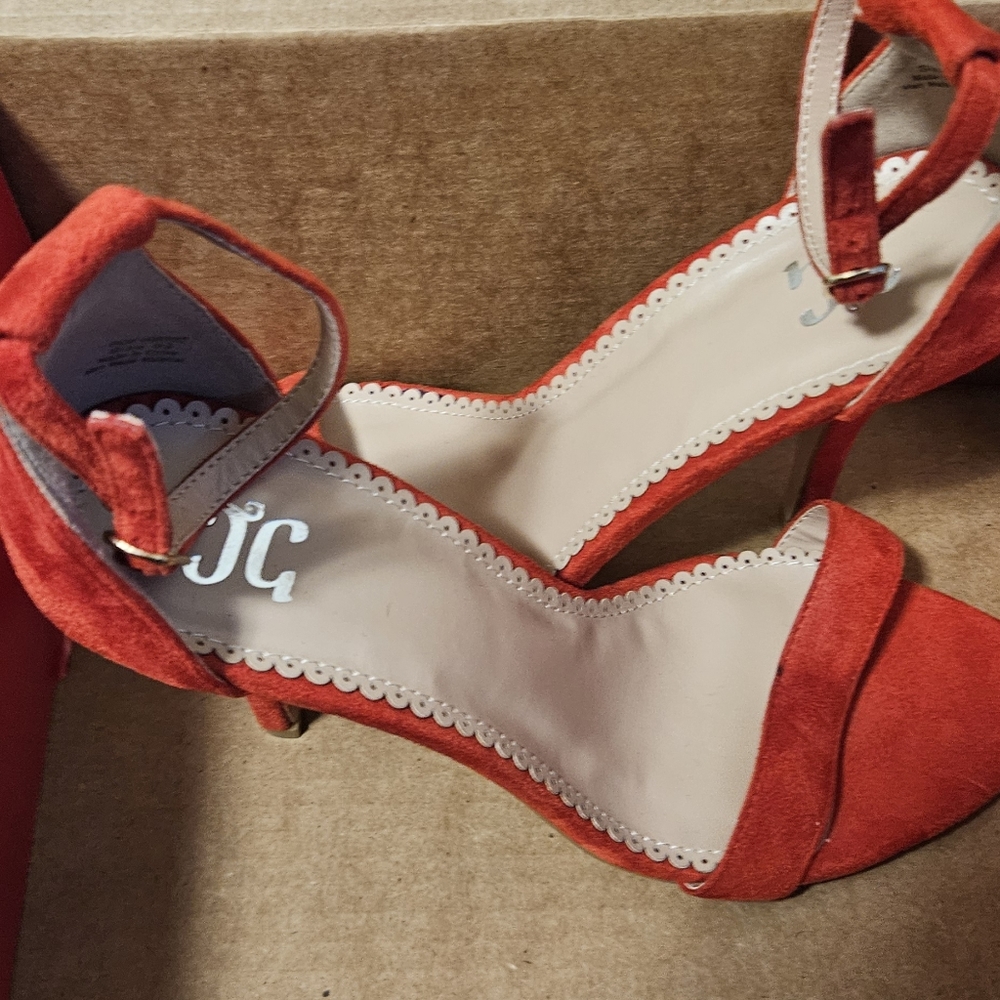 Red Ankle Sandal